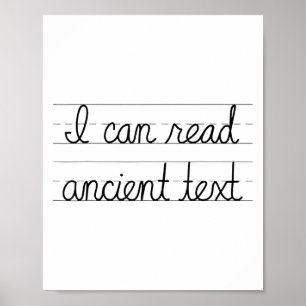 Jag kan läsa text som innehåller luddig kursiv sti poster
