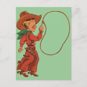Jag kan Lasso Vykort