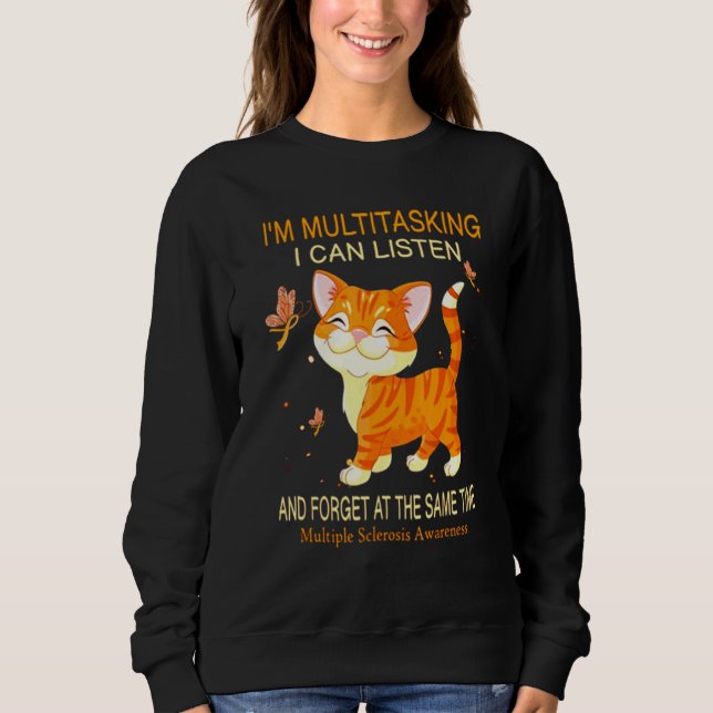 Jag kan lyssna på Cat Tee (Framsida)