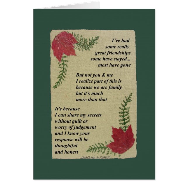 Jag kan  mina hemligheter hälsningskort (Framsidan)