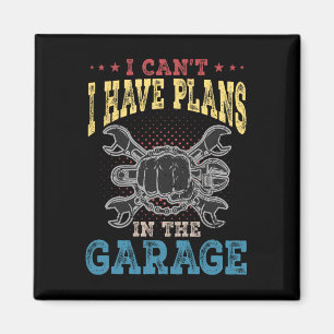 Jag kan och#, jag har planer i Garage Fars dag Magnet