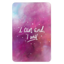 Jag kan och kommer att