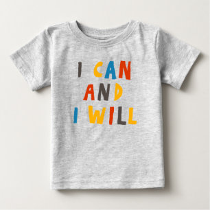 Jag kan och kommer att t shirt