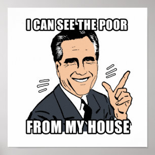 jag kan se det fattigt från mitt hus - .png poster