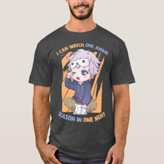 Jag kan se en djursäsong på en natt - Kawaii T Shirt