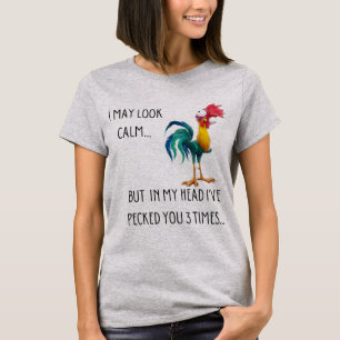 Jag kan se Lugn från Tupp T Shirt