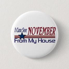 Jag kan se November från mitt hus Knapp