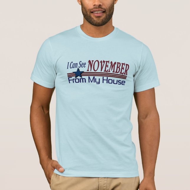 Jag kan se November från mitt hus Tröja (Framsida)