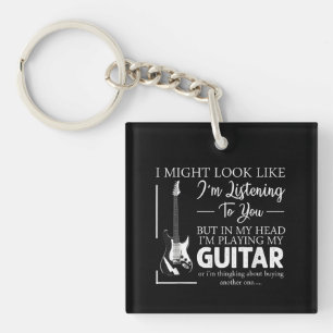 Jag kan se ut som om jag lyssnar på Music Guitar