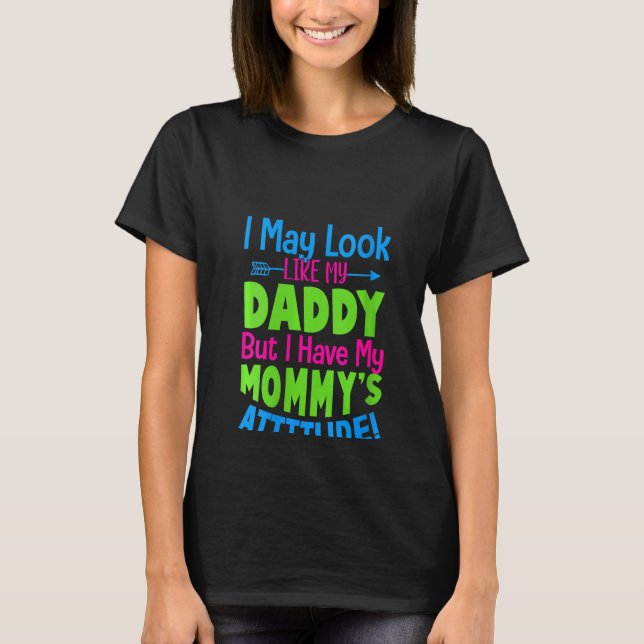 Jag kan se ut som pappa Shirt Gift Fo T (Framsida)