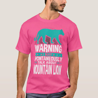 Jag kan spontant tala om bergsregioner Lejont T Shirt