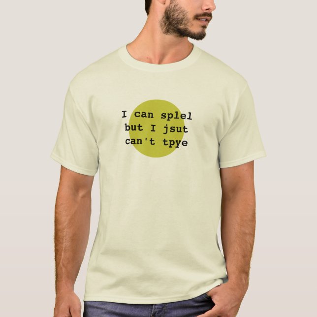 Jag kan stava t shirt (Framsida)