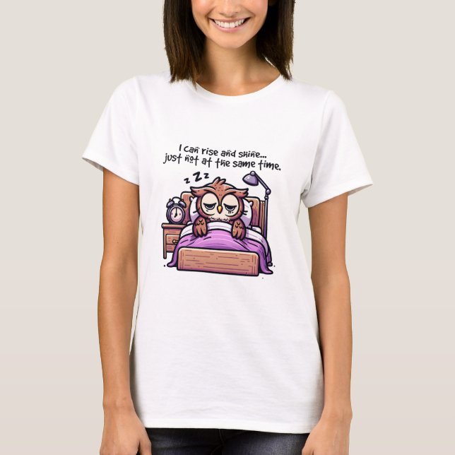 Jag kan Stiga upp och skina T Shirt (Framsida)