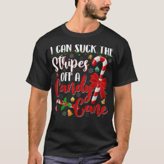 Jag kan suga Rand från en Candy cane-jul T Shirt