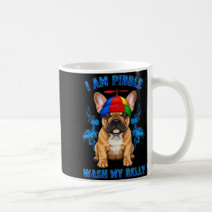Jag Kan Tvätta Min Buk Rolig T Bulldog Meme Kaffemugg