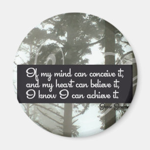 Jag kan uppnå den Motivational magneten Magnet