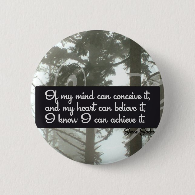 Jag kan uppnå Motivational knäppas Knapp (Framsida)