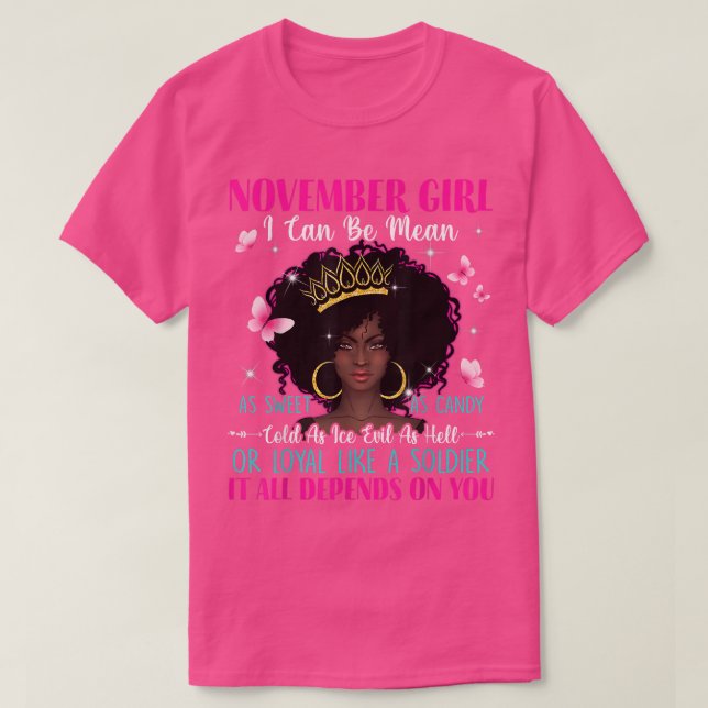 Jag kan vara Elak så sötad som möjligt T Shirt (Design framsida)