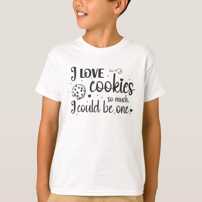 Jag kan vara en av kakorna i kärlek.. t shirt (Framsida)