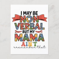Jag Kan Vara Icke-Verbal Men Min Mamma Är Inte Aut