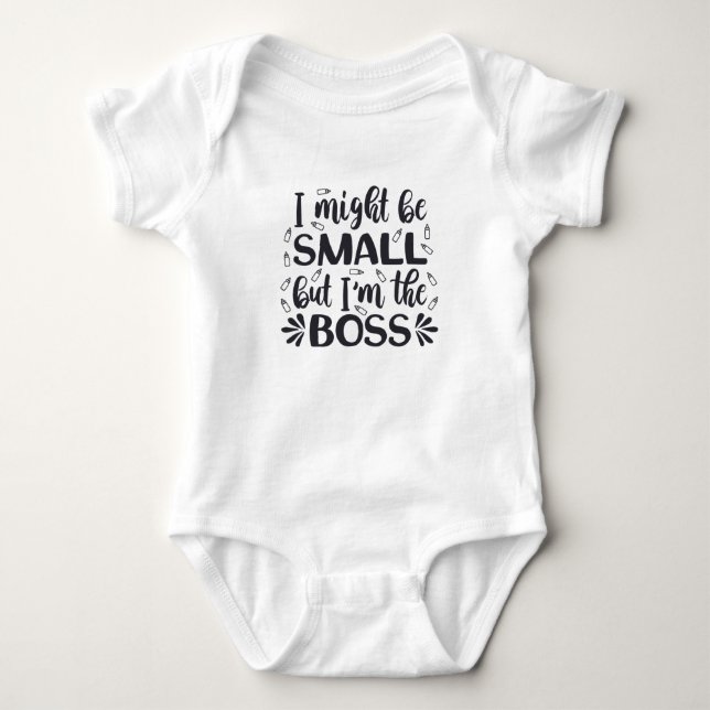 Jag kan vara liten.. t shirt (Framsida)