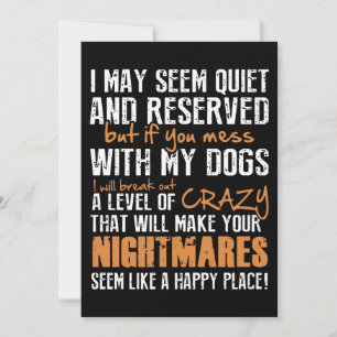 Jag kan verka ganska reserverad, men om du  med mi