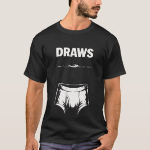 Jag kände att undervattensunderkläder humor design t shirt