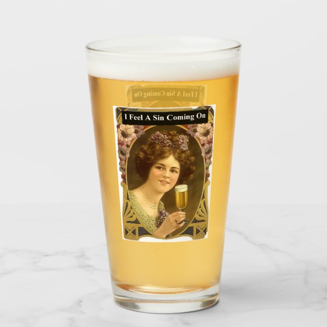 Jag Känner Att En Synd Kommer Glaskopp (Framsida fylld)