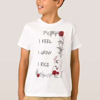 Jag känner att jag växer, jag reser mig - Mental S T Shirt