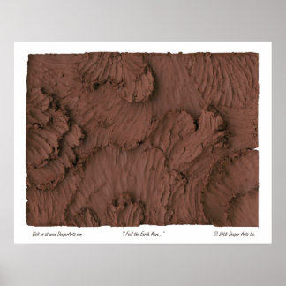 Jag känner att jorden rör sig poster