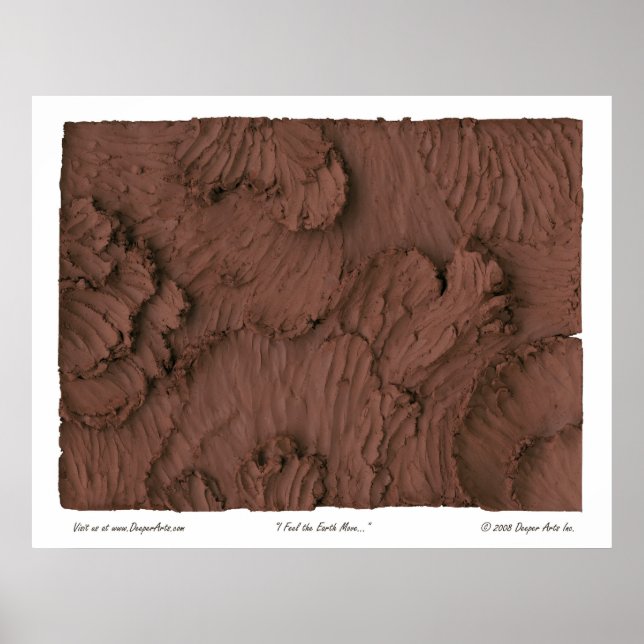 Jag känner att jorden rör sig poster (Framsidan)