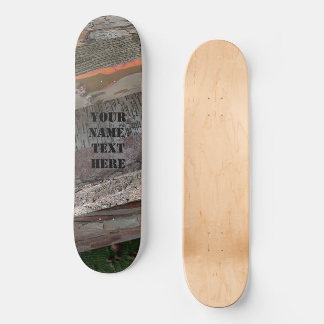 Jag känner behovet av träd  mini skateboard bräda 18,5 cm (Framsida)