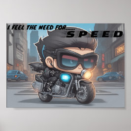 Jag känner behovet, behovet av fart poster