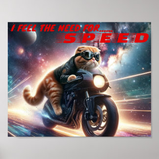 Jag känner behovet, behovet av fart poster