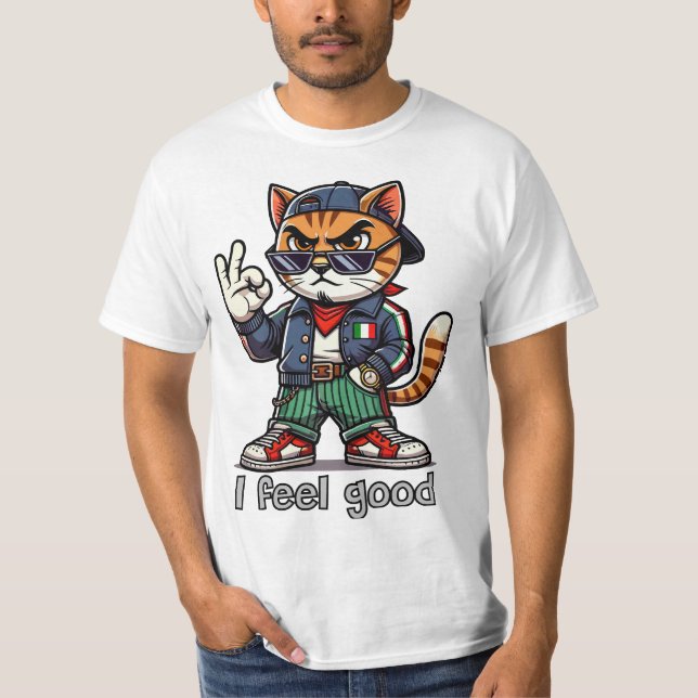Jag känner bra! t shirt (Framsida)