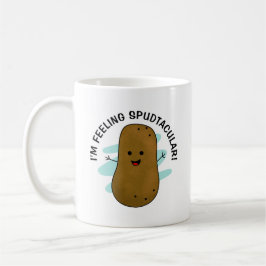Jag känner en slående potatis kaffemugg
