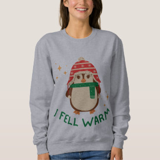 Jag känner en varm pingouin-tröja t shirt