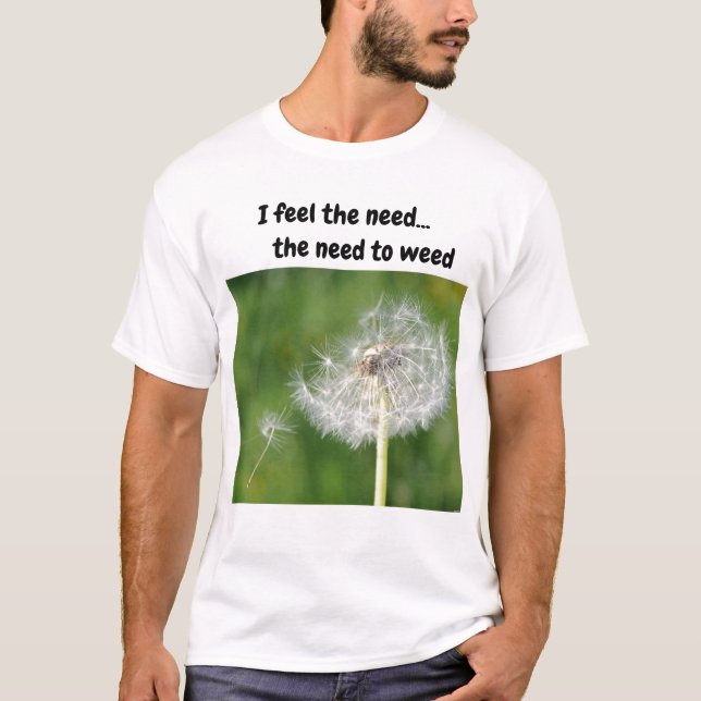 Jag känner ett behov...behovet av T-Shirt (Framsida)