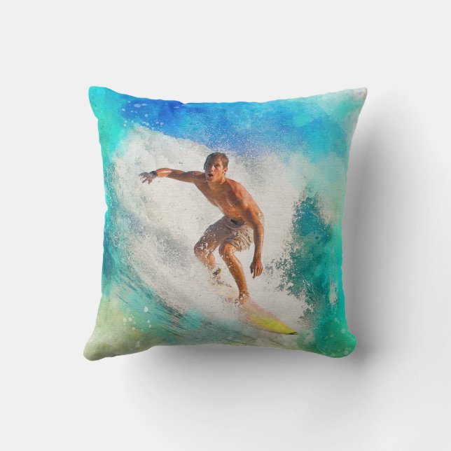 Jag känner ett behov, ett behov av snabbhet. Dekor Kudde (Baksida)