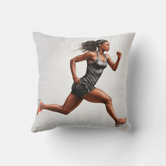 Jag känner ett behov, ett behov av snabbhet. Dekor Kudde (Baksida)