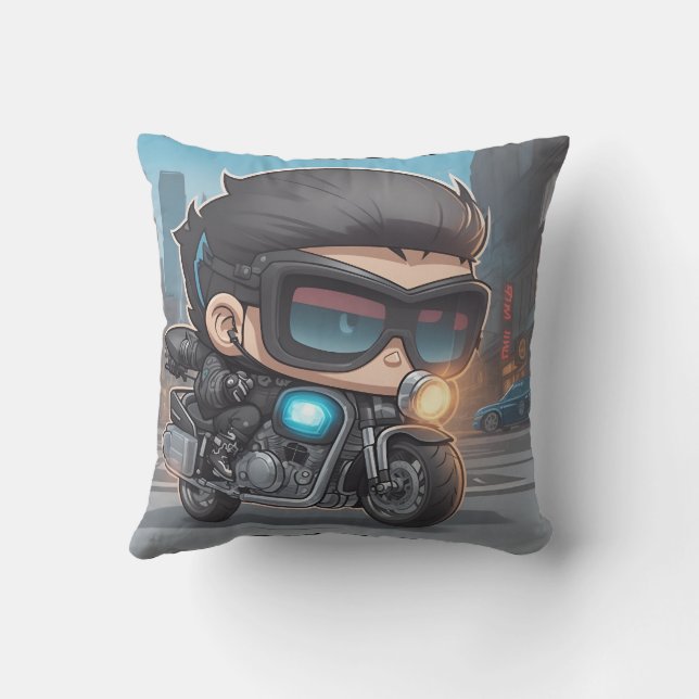 Jag känner ett behov, ett behov av snabbhet. Dekor Kudde (Baksida)