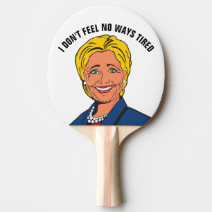 JAG KÄNNER INGET SÄTT ATT DÖLJA HILLARY PINGISRACKET