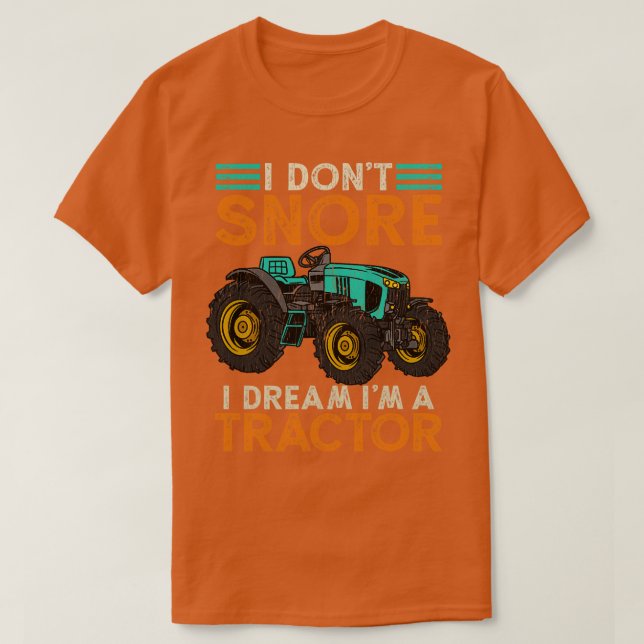 Jag känner inte igen Im en traktor 2 T Shirt (Design framsida)