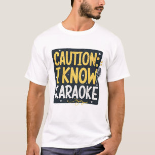 Jag känner karaoke t shirt