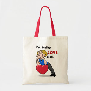 Jag känner Kärlek Sick Tote Bag Tygkasse