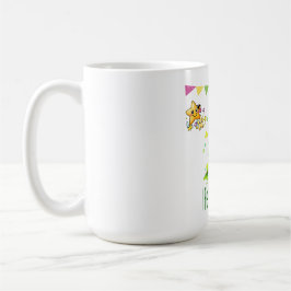 Jag känner Lucky idag -St. Patrick's Day Lucky Des Kaffemugg