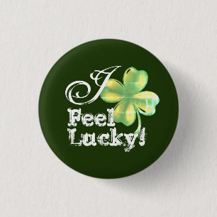 Jag känner Lucky!Pin Knapp