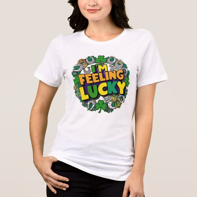 Jag känner Lucky T Shirt (Framsida)