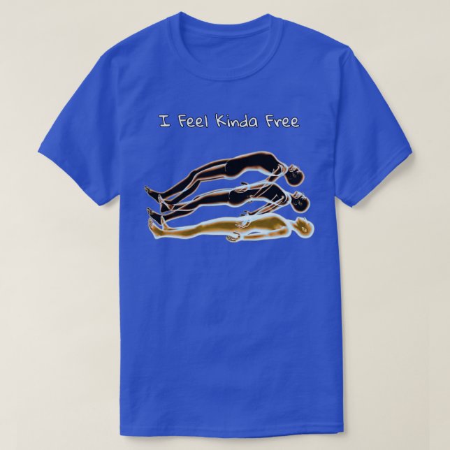 Jag känner mig ganska fri t shirt (Design framsida)