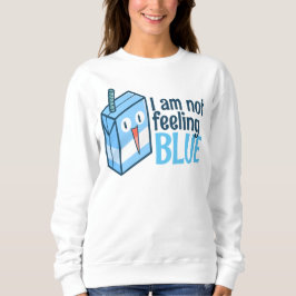 Jag känner mig inte blå t shirt